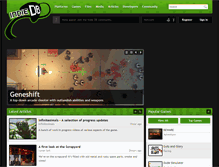 Tablet Screenshot of indiedb.com